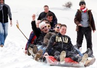 URO-Rennen im Schnee